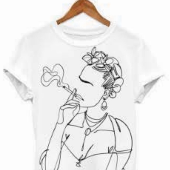Frida Smoking T-Shirt - Picture 3 of 7